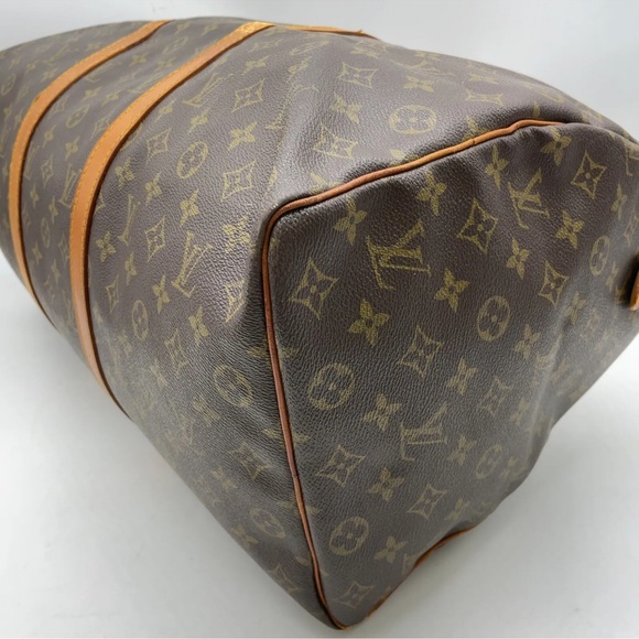 authentic Louis Vuitton keepall 50 | genuine leather monogram LV - Picture 7 of 11